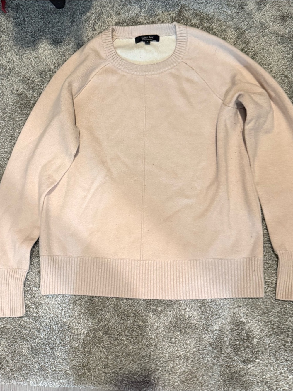 Lilly Pulitzer Women's Pale Pink Crewneck Sweater